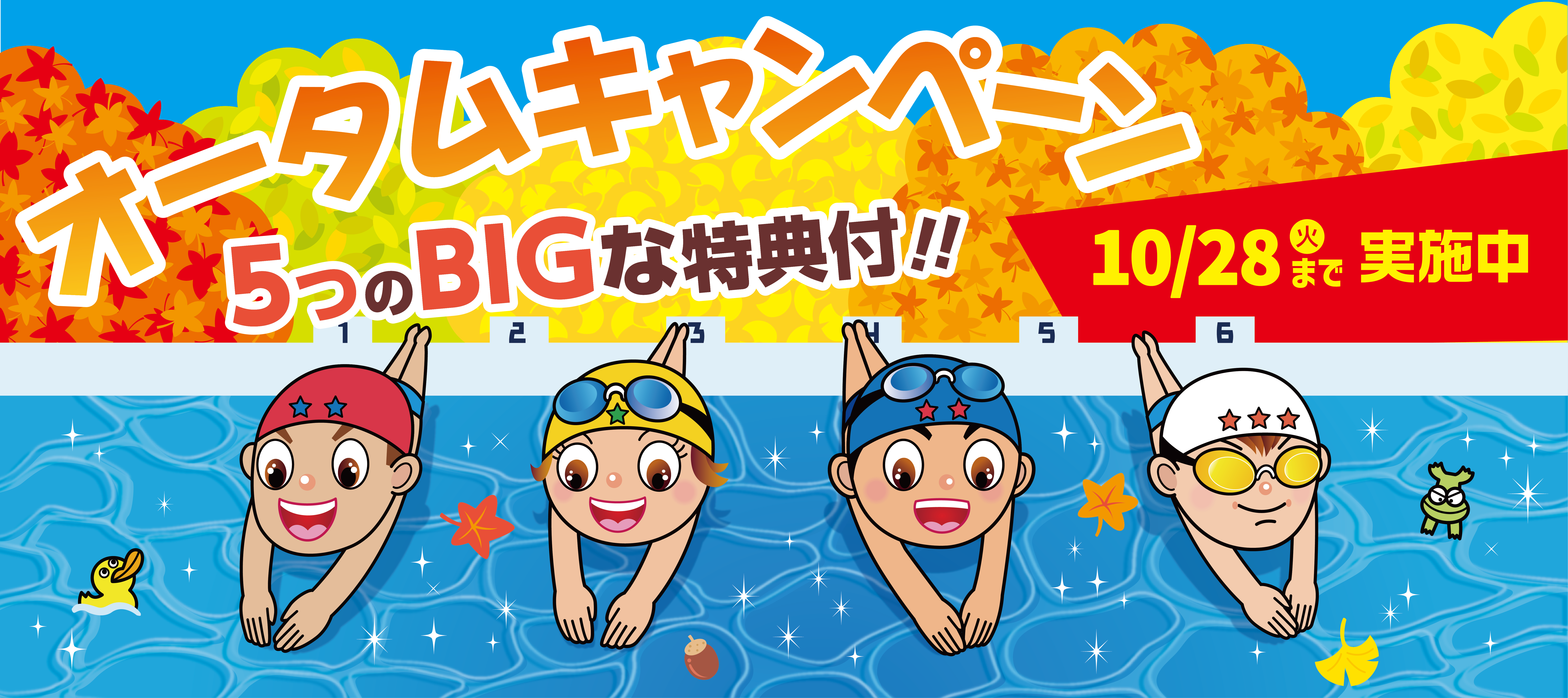オータムキャンペーン実施中